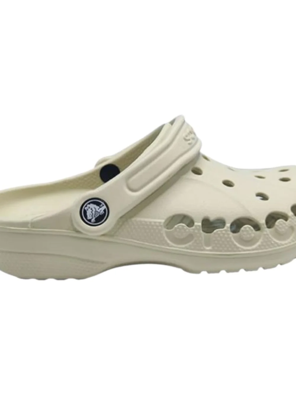 Cream Classic Clog Sandal